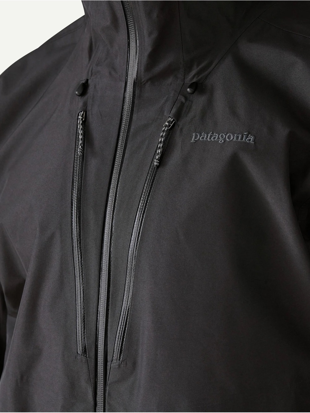 Patagonia Men's Black Waterproof Shell Jacket Triolet